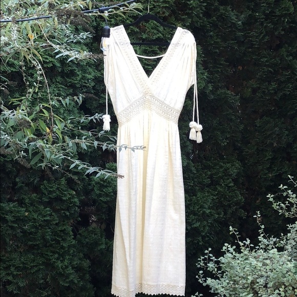 Mango pompons detailed cotton dress - Picture 5 of 8